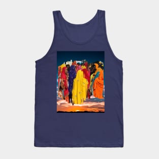 ethnic design illustration Tank Top